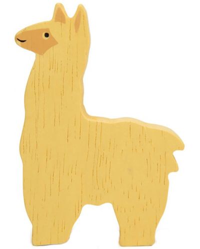 Figurină din lemn Tender Leaf Toys - Alpaca - 1