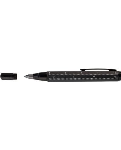 Creion mecanic din lemn Troika - Zimmermann, HB, negru - 3