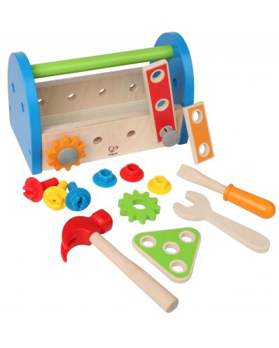 HaPe International Set de jucării din lemn - Cutie de scule - 2