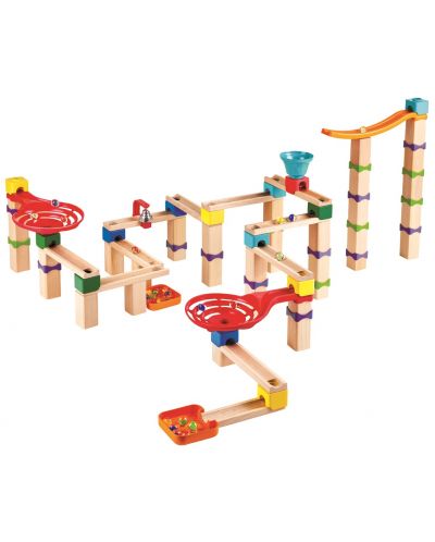 HaPe International Set de joacă din lemn - Tricks n Twists Pistă cu bile - 1