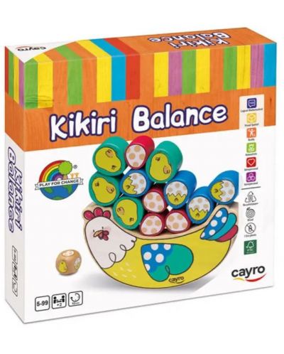 Joc de echilibru din lemn Cayro - Kikiri - 1