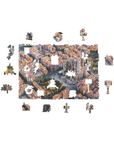 Puzzle din lemn Unidragon de 125 piese - Sagrada Familia  (marimea S) - 2