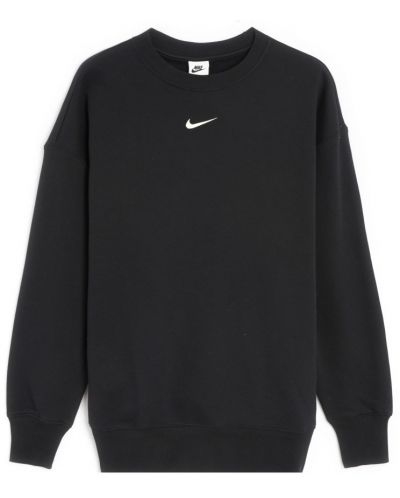 Bluză pentru femei Nike - Sportswear Phoenix Fleece, neagră - 1
