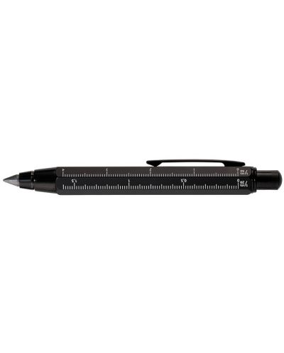 Creion mecanic din lemn Troika - Zimmermann, HB, negru - 2