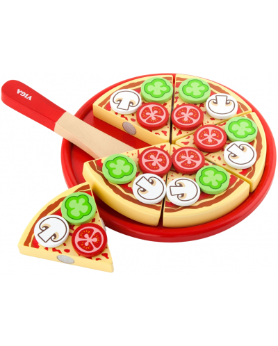 Set de joaca din lemn  Viga - Pizza - 1