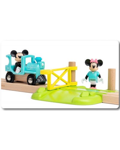 Set din lemn Brio - Tren si sine Mickey Mouse - 3