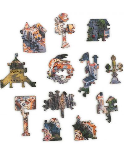 Puzzle din lemn Unidragon de 125 piese - Sagrada Familia  (marimea S) - 3