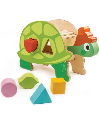 Tender Leaf Toys Sorter din lemn - Turtle - 1