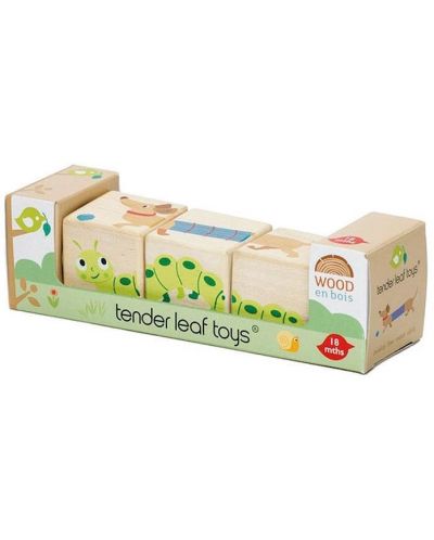 Jucărie din lemn Tender Leaf Toys - Cuburi rotative - 4