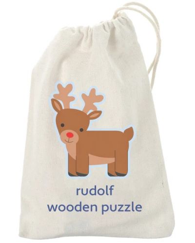 Puzzle din lemn Orange Tree Toys - Rudolph - 3