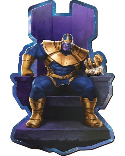Puzzle din lemn Trefl de 160 de piese - Thanos pe tron - 2