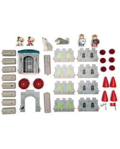 Tender Leaf Toys - Castelul Lupului, 40 de bucăți - 2