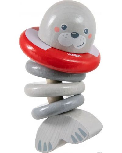 Jucărie din lemn pentru copii Haba - Seal - 1