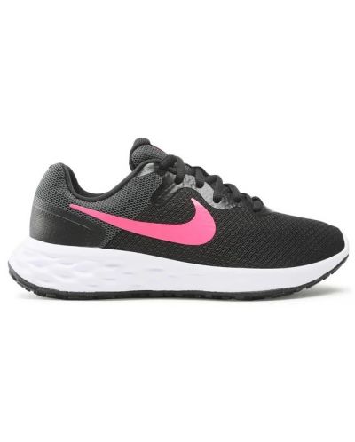Încălțăminte sport pentru femei Nike - Revolution 6 NN, negre/roz - 1
