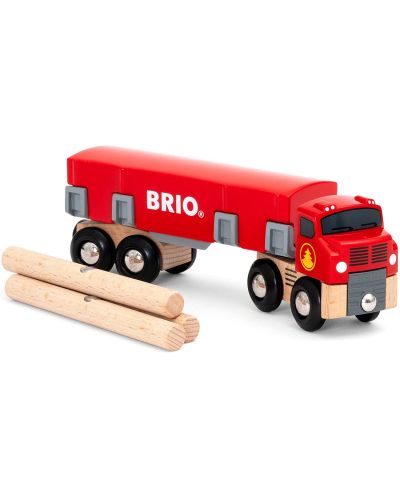 Jucarie Brio Camion Lumber Truck  - 4