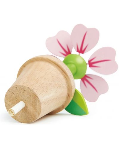 Set de jucării din lemn Tender Leaf Toys - Floare în ghiveci - 3