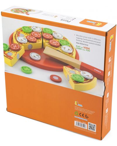 Set de joaca din lemn  Viga - Pizza - 6