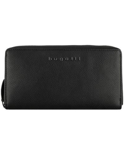 Portofel de dama din piele Bugatti Bella - Long, RFID protecție, negru - 1