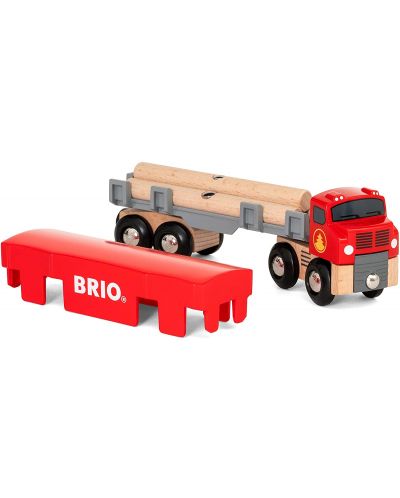 Jucarie Brio Camion Lumber Truck  - 5