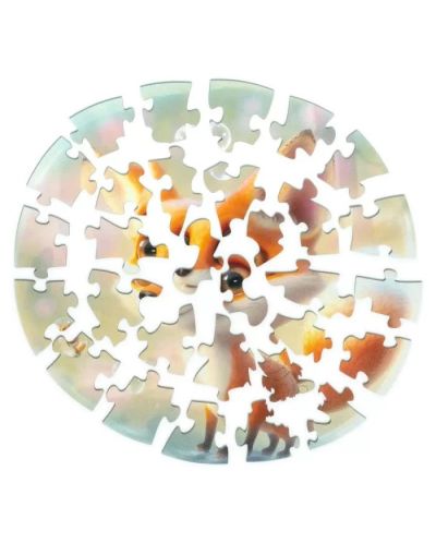 Puzzle din lemn Unidragon din 30 de părți - Vulpe cu bule - 5