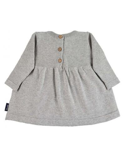 Rochie tricotata pentru copii Sterntaler - 68 cm, 3-6 luni, gri - 2