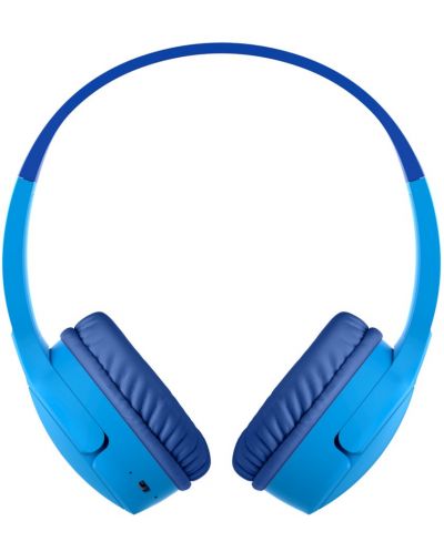 Casti cu microfon pentru copii Belkin - SoundForm Mini, wireless, albastre - 2