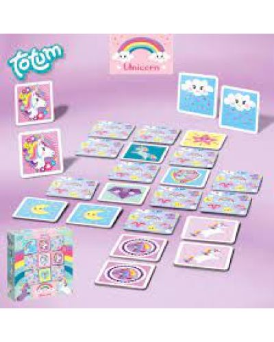 Joc pentru copii Totum, Memo, Unicorn - 3