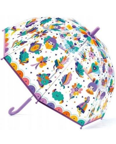 Umbrela pentru copii Djeco Pop - Culorile curcubeului - 1