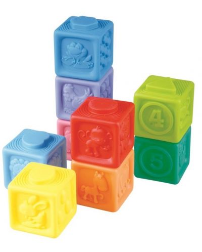 Cuburi PlayGo pentru copii - Piramidă - 2