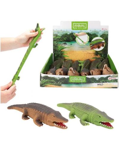 Jucărie Ttoys - crocodil elastic, sortiment - 2