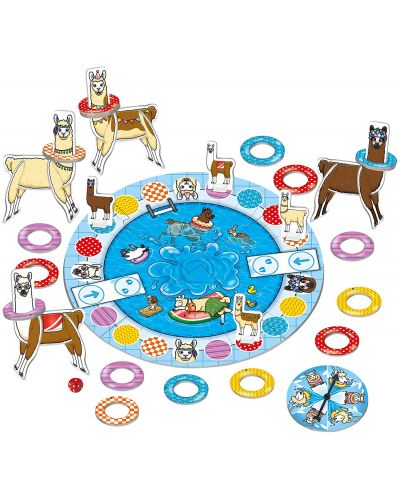 Joc educativ pentru copii Orchard Toys - Loopy Llamas - 3