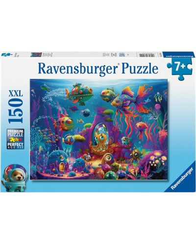 Puzzle pentru copii  Ravensburger din  150 XXL piese - Ocean străin - 1