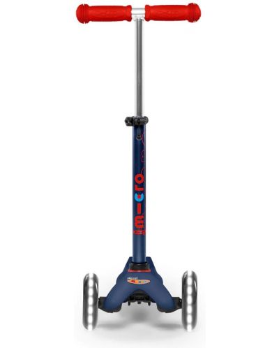 Scooter pentru copii Micro - Mini Deluxe LED, Navy Blue - 2