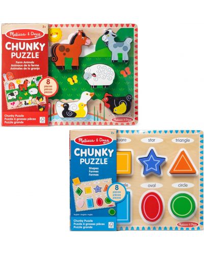 Puzzle pentru copii Melissa & Doug - Sortiment | Ozone.ro