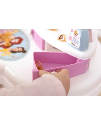Masă de toaletă pentru copii 2 în 1 Smoby Disney Princess - Coafor - 6