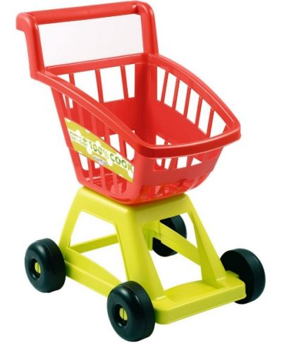 Jucărie pentru copii Ecoiffier - Coș de cumpărături, verde - 2