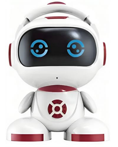 Robot pentru copii Sonne - Boron, cu tracțiune infraroșie, roșu - 1