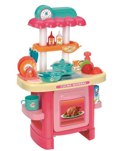 Bucătărie pentru copii RS Toys - Cu accesorii, 54 cm - 3