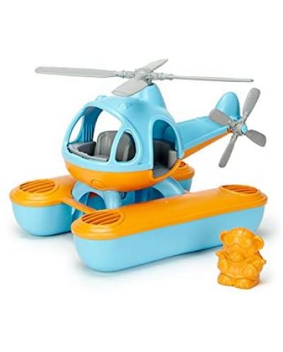 Jucarie pentru copii Green Toys - Elicopter marin, albastru - 2