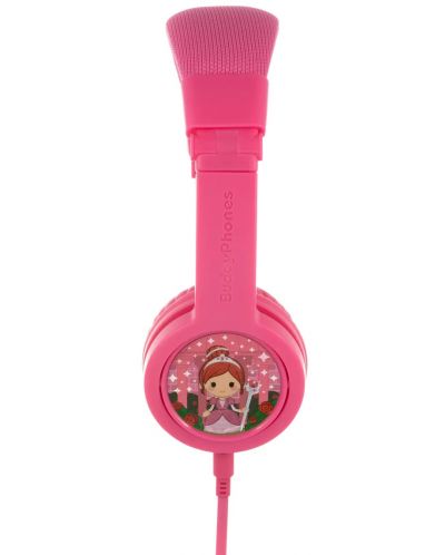Căști pentru copii  cu microfon BuddyPhones - Explore+, roz - 3