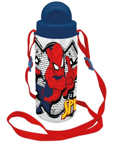 Sticla de apă pentru copii Migo - Spiderman, 500 ml - 1