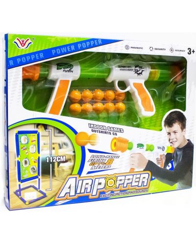 Jucărie pentru copii Raya Toys - armă și țintă - 2