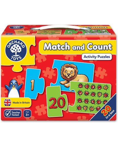 Joc educativ pentru copii Orchard Toys - Potriveste si numara - 1