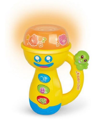 Jucărie pentru copii Raya Toys - Lanternă interactivă - 2