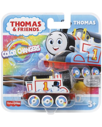 Jucărie pentru copii Fisher Price Thomas & Friends - Tren cu culoare schimbătoare, albă - 1