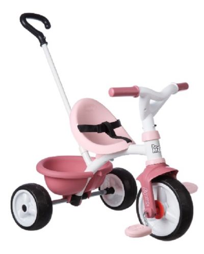 Tricicleta 2 în 1 pentru copii Smoby - Be move, roz - 1