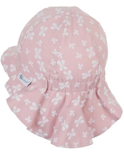 Pălărie de vară pentru copii cu protecție UV 50+ Sterntaler - Cu flori, 51 cm, 18-24 luni - 3