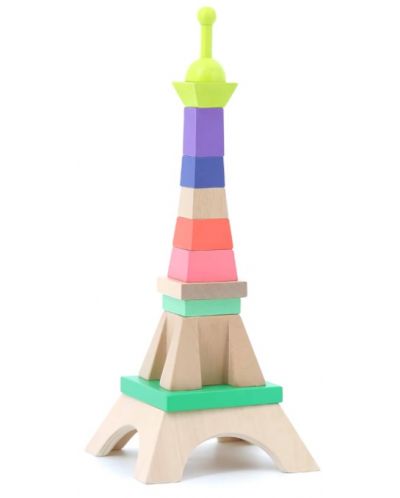 Jucărie de stivuire Vilac - Turnul Eiffel - 1