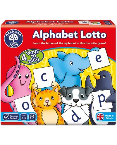 Joc educativ pentru copii Orchard Toys - Alfabet Lotto - 1