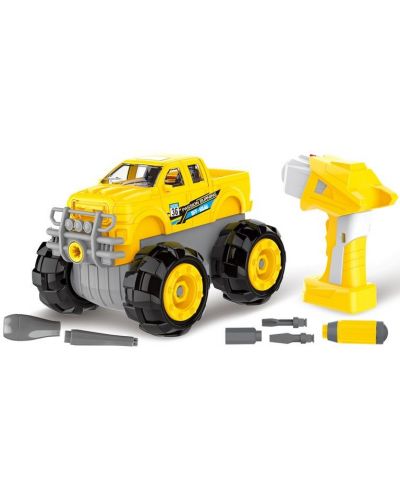 Jucărie pentru copii 2 în 1 Raya Toys - Automobil cu telecomandă - 1